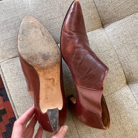 Vintage Italian Leather Shoe - Picture 3 of 4